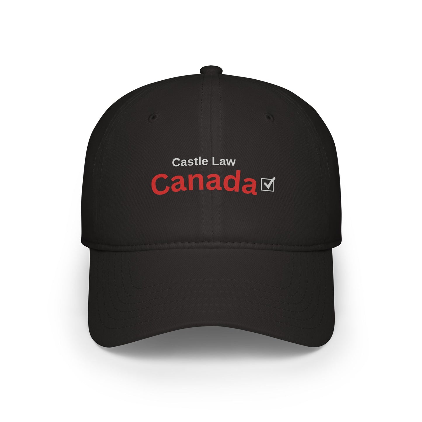 Castle Law Canada Low Profile Baseball Cap