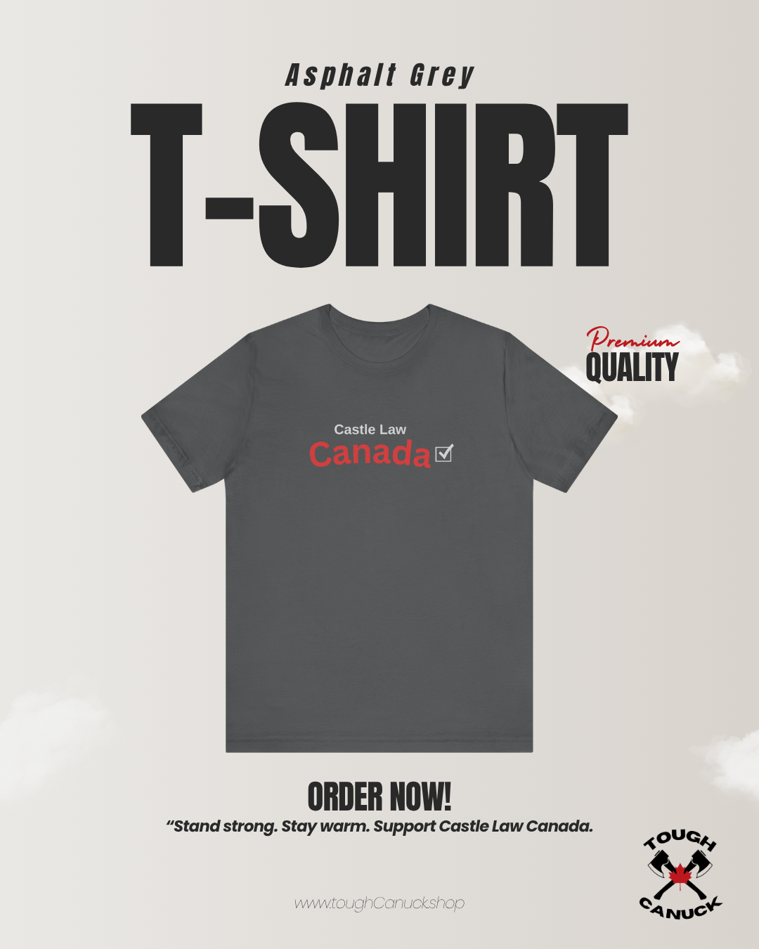 Castle Law Canada Bella+Canvas Premium T-Shirt