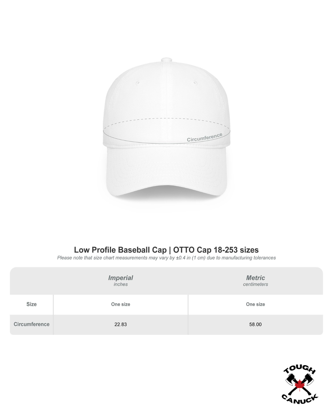 Castle Law Canada Low Profile Baseball Cap